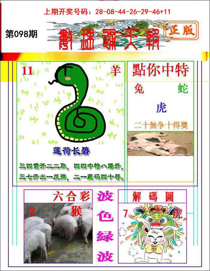 098期数理通天[图]