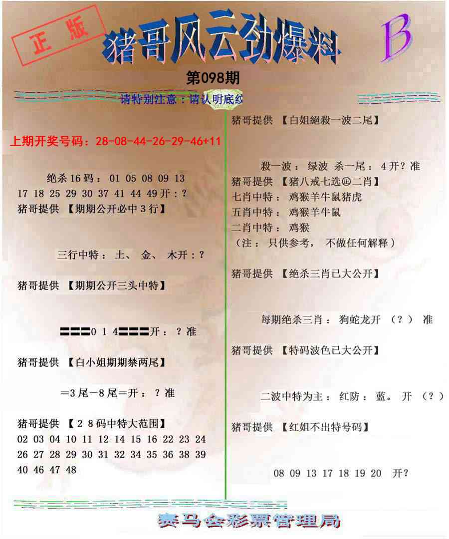 098期猪哥风云劲爆料B[图]